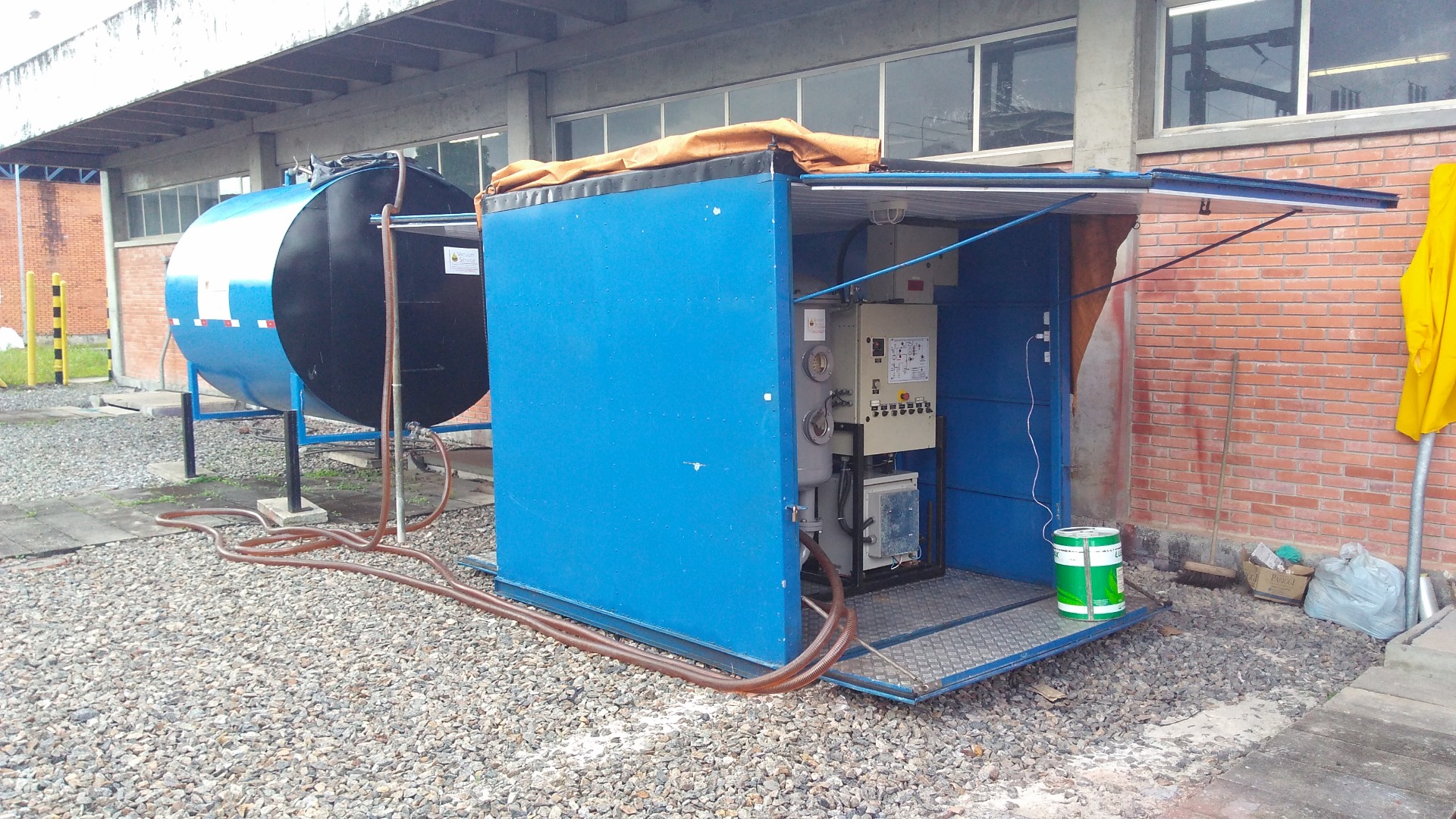 Máquina Termovácuo 4.000 litros/hora